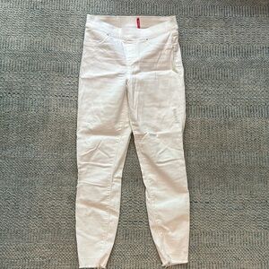 Spanx white skinny jeans